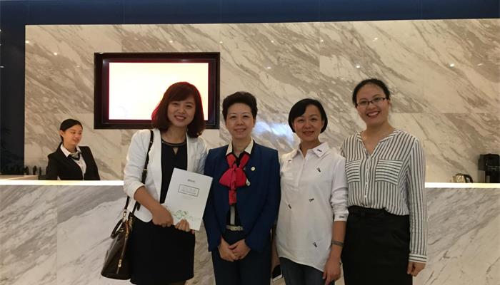 与外商投资企业协会共同到访怡亚通参观考察